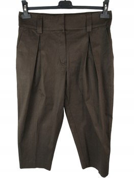 SPODNIE DAMSKIE MNG COLLECTION ROZMIAR 36 BRĄZOWE