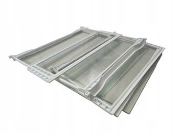 KOMPLET PÓŁEK DO LODÓWKI IKEA RAKALL