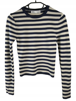 BLUZKA DAMSKA ZARA ROZMIAR S W PASY