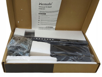 STOJAK DO TELEWIZORA HEMUDU HT04B-001 BLACK STOJAK NA TELEWIZOR
