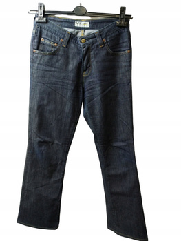 Spodnie jeans DAMSKIE LEE 28/33 GRANATOWE
