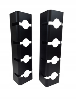 Stilemo 2szt Maskownica kanał na kable Biurkowy organizer