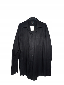 KOSZULA MĘSKA METRO LONDON ROZ.34/35 CZARNA