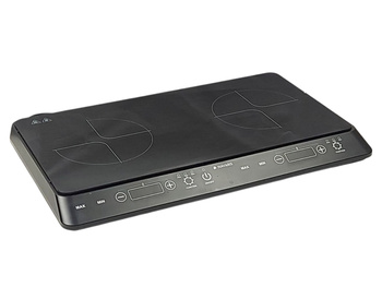 Płyta indukcyjna przenośna Navaris 60582.02 3500 W 2 pola indukcyjne Czarna