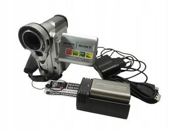 KAMERA CYFROWA SONY HD-VX19 25X SD HD GRAY