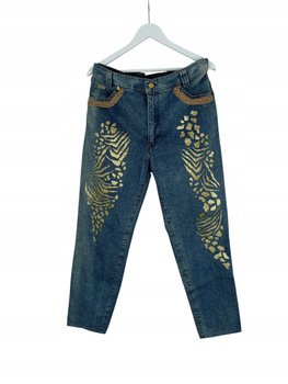 SPODNIE DAMSKIE JEANSOWE ESCADA ROZMIAR 40