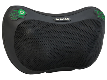 MASAŻER SHIATSU PODUSZKA MASUJĄCA DO MASAŻU PLECÓW CIAŁA KARKU ALPHA