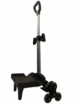 WÓZEK TRANSPORTOWY TELESKOPOWY ALUMINIOWY STELAŻ 6 KÓŁEK SKŁADANY