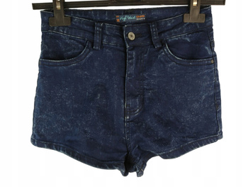 Szorty damskie CROPP Rozmiar 36 GRANATOWE