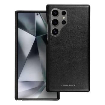 Etui Roar LOOK czarne z ekoskóry do Samsung Galaxy S24 Ultra