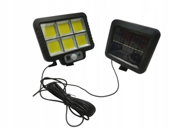 Lampa solarna LED 250W z czujnikiem ruchu