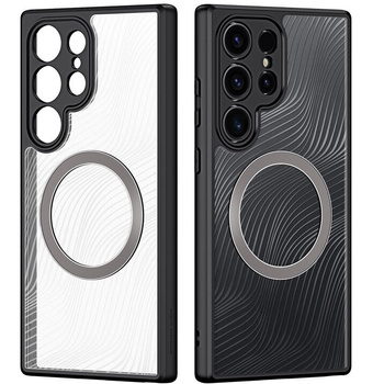 Etui Dux Ducis Aimo Mag do Samsung Galaxy S24 Ultra czarne MagSafe