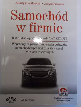 Samochód w firmie Justyna Pomorska, Katarzyna Judkowiak