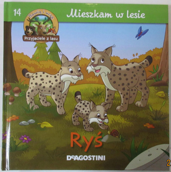 Mieszkam w lesie Ryś Praca zbiorowa