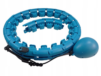 Regulowane Hula hop GOOD FITNES Niebieskie