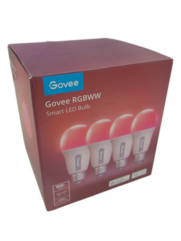 Żarówki LED GOVEE RGBWW H6008 Smart light | 9W | E27 | 4 szt.
