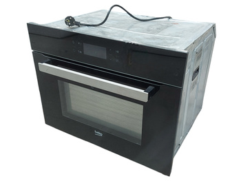 Piekarnik BEKO BCW14500BG Elektryczny z mikrofalą Czarne szkło A