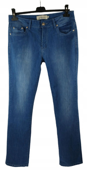 SPODNIE DAMSKIE D*KLIC ROZMIAR 40 NIEBIESKIE