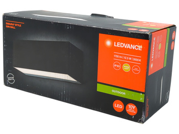 Oświetlenie Ledvance Endura Zewnętrzny kinkiet LED Szary, 1-punktowy