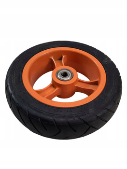 KOŁO+OPONA YIDA 145X40 MODEL YT-D23 POMARAŃCZOWY DO HULAJNOGI MOTUS