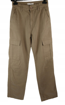 Spodnie damskie STR Rozmiar 36 Brązowe