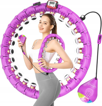 Spmove Regulowane Hula Hop różowe z licznikiem