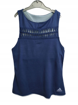Koszulka do tenisa ADIDAS Rozmiar 140 Granatowy