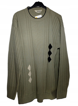 Sweter męski ATLAS w kolorze szarym