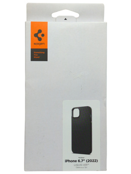 Etui Plecki do Iphone 14 Plus Liquid Air Case czarny mat