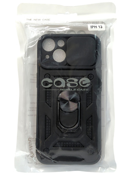 Odporne etui Slide Camera Armor Case czarne do iPhone 13