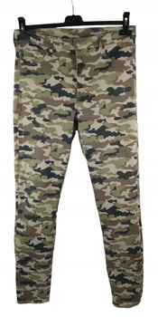 SPODNIE JEGGINSY DAMSKIE H&M ROZMIAR 31 MORO