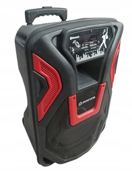 Głośnik przenośny Manta SPK5022 4000W KARAKOKE FM