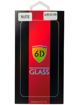 Szkło hartowane 6D Glass do iPhone XS/X/11 Pro