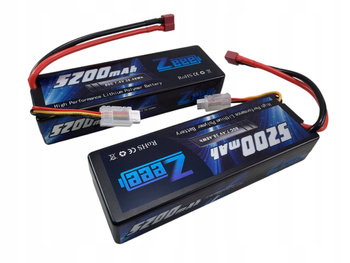 Bateria LiPo do modeli ZEEE 5200mAh | 80C 7.4V | 38.48Wh