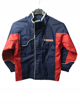 Kurtka wiatrówka dziecięca UMBRO Rozmiar 4/5 Lat GRANATOWA