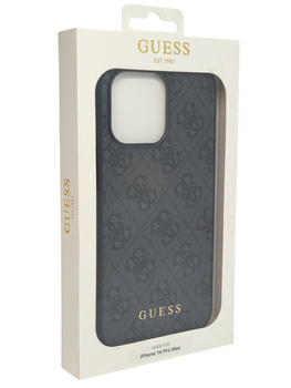 Oryginalne etui Plecki do Iphone 14 Pro Max GUESS czarny