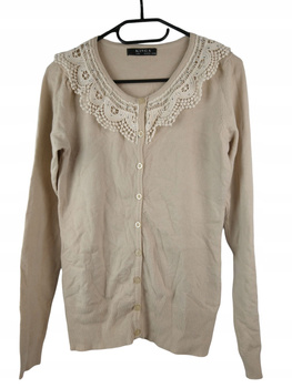 BLUZKA KINGA FASHION ROZMIAR L BRĄZOWA