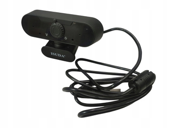 KAMERKA INTERNETOWA FULL HD WEBCAM 180 stopni mikrofon głośnik statyw