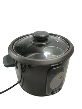 Garnek do gotowania ryżu Ryżowar SENCOR SRM 1001BK 1 litr 400 W Czarny