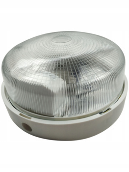 Plafon Bulkhead okrągły 1 x 60 W E27 Biały