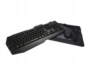Zestaw GAMINGOWY Klawiatura + mysz + podkładka pod myszkę AWD-IT