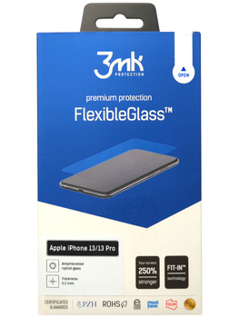 Szkło hybrydowe 3MK FlexibleGlass do Apple iPhone 13 / 13 Pro 6,1"