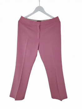 Theory Damskie Spodnie Klasyczne Różowe