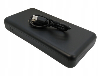 POWERBANK SOLARNY HETP HX200J2 30800mAh/99.2Wh CZARNY