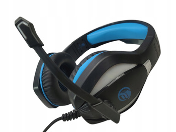 SŁUCHAWKI GAMINGOWE PRZEWODOWE NAUSZNE FC-100 FACHIXY MIKROFON LED