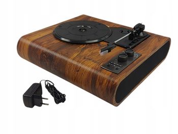 Gramofon Voksun 1689 Bluetooth AM/FM 3 prędkości z głośnikami