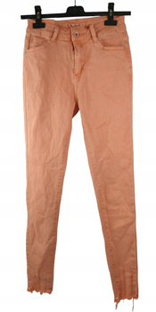 Spodnie damskie BY SASHA Rozmiar S POMARAŃCZOWE