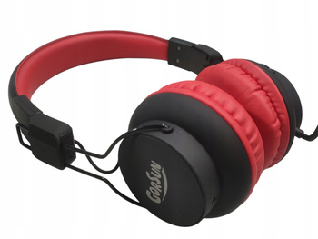 SŁUCHAWKI PRZEWODOWE GORSUN DZIECIĘCE Z MIKROFONEM GŁOŚNOŚĆ 85DB/94DB