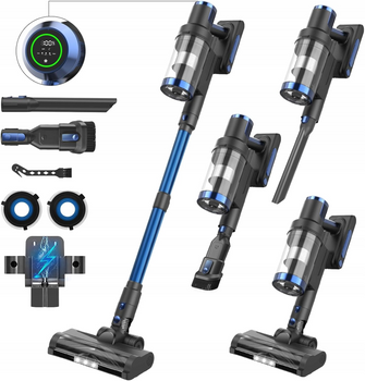 ODKURZACZ PIONOWY BEZPRZEWODOWY NIGECUE 550W AKUMULATOROWY MOCNY VC7236B