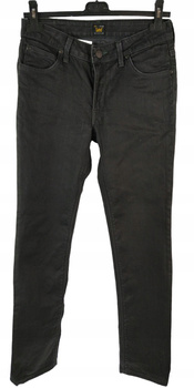 SPODNIE JEANSOWE DAMSKIE LEE ROZMIAR 28 CZARNE